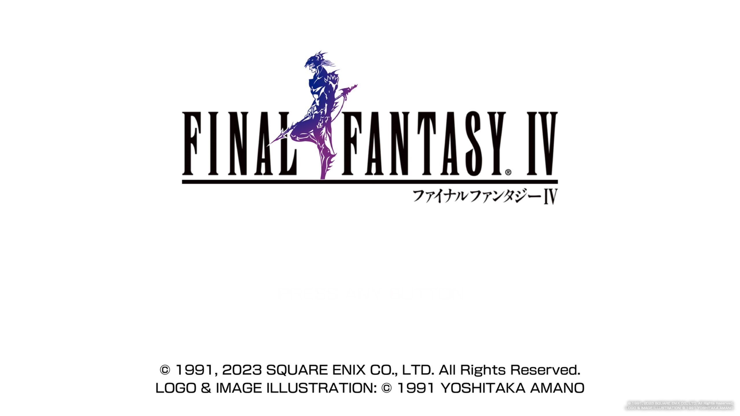 #105　FINAL FANTASY IV ピクセルリマスター